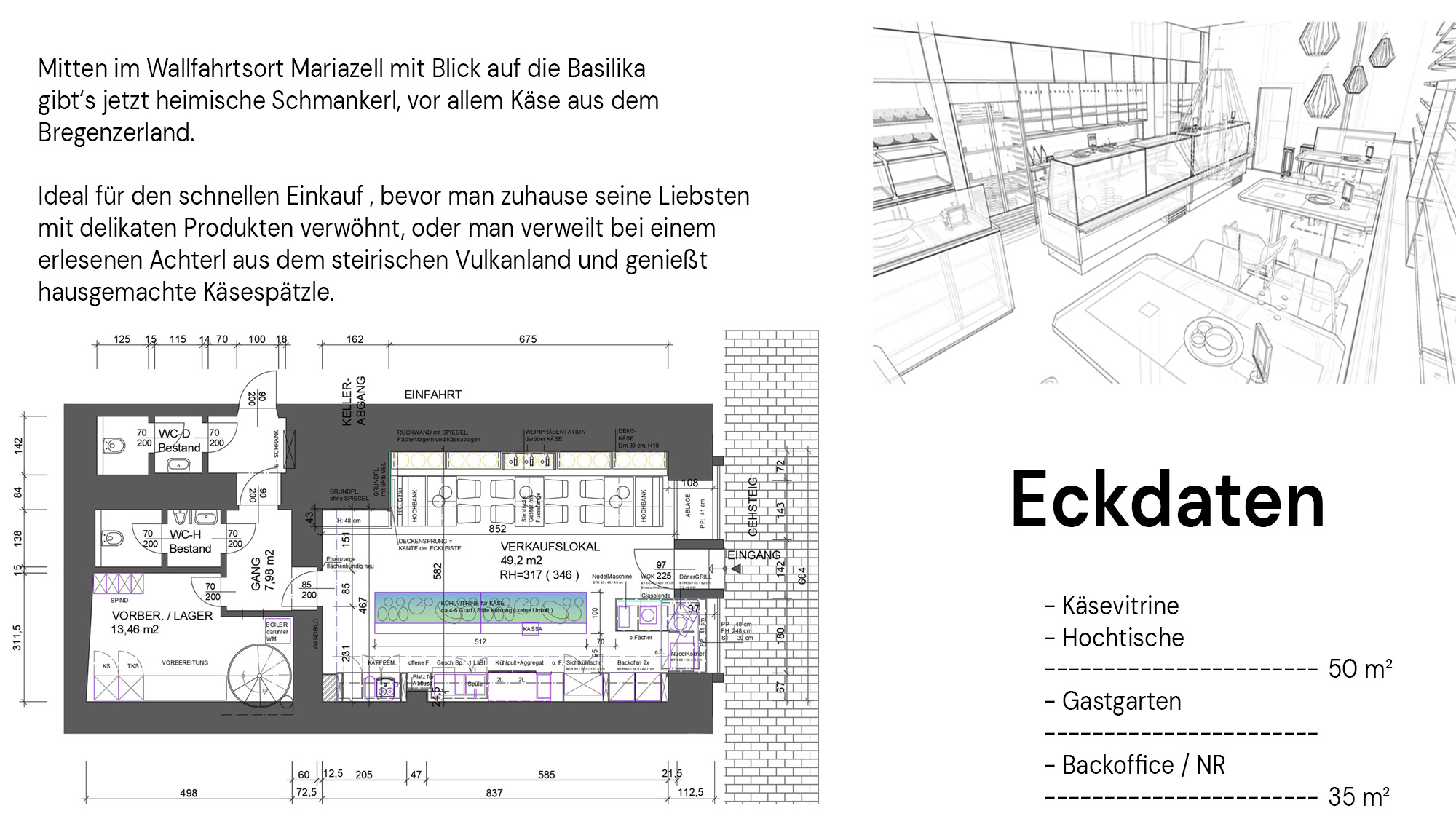 Mariazeller Käseladen - Käserei Barburek - Pötscher Design